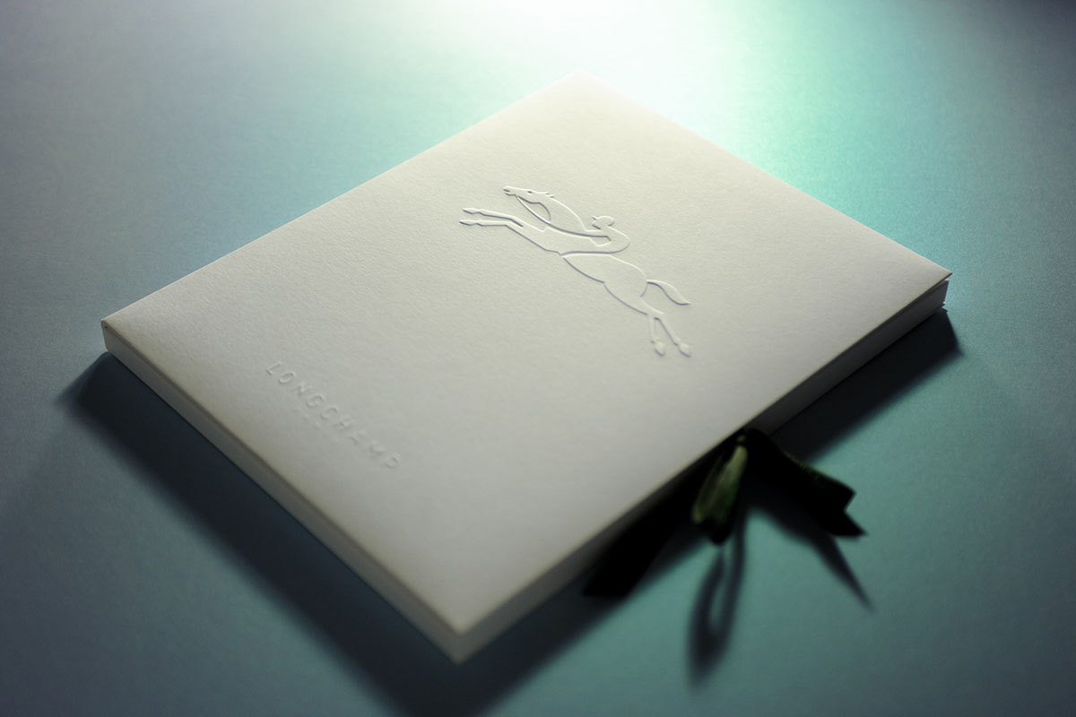 longchamp edition coffret invitation evenementiel victor paris agence communication luxe