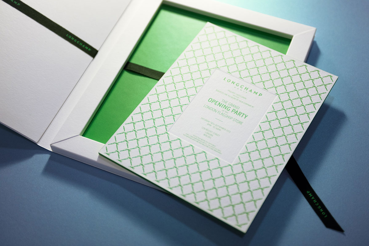 longchamp edition coffret invitation evenementiel victor paris agence communication luxe