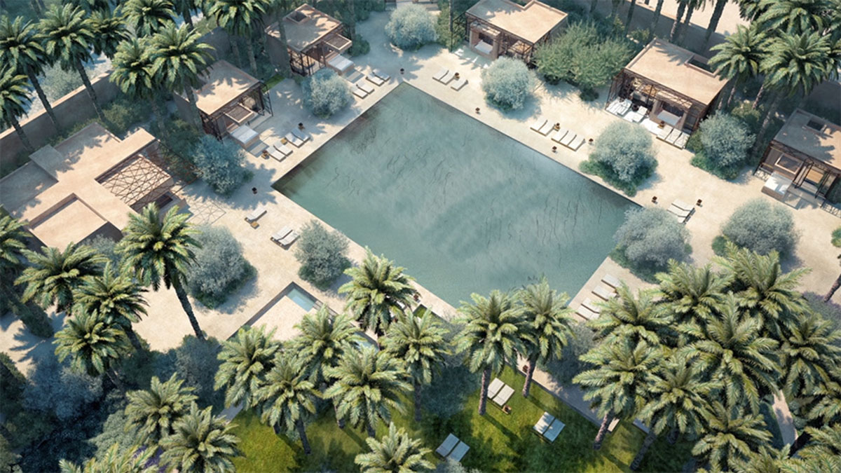 hotellerie film teaser jardin royal mansour