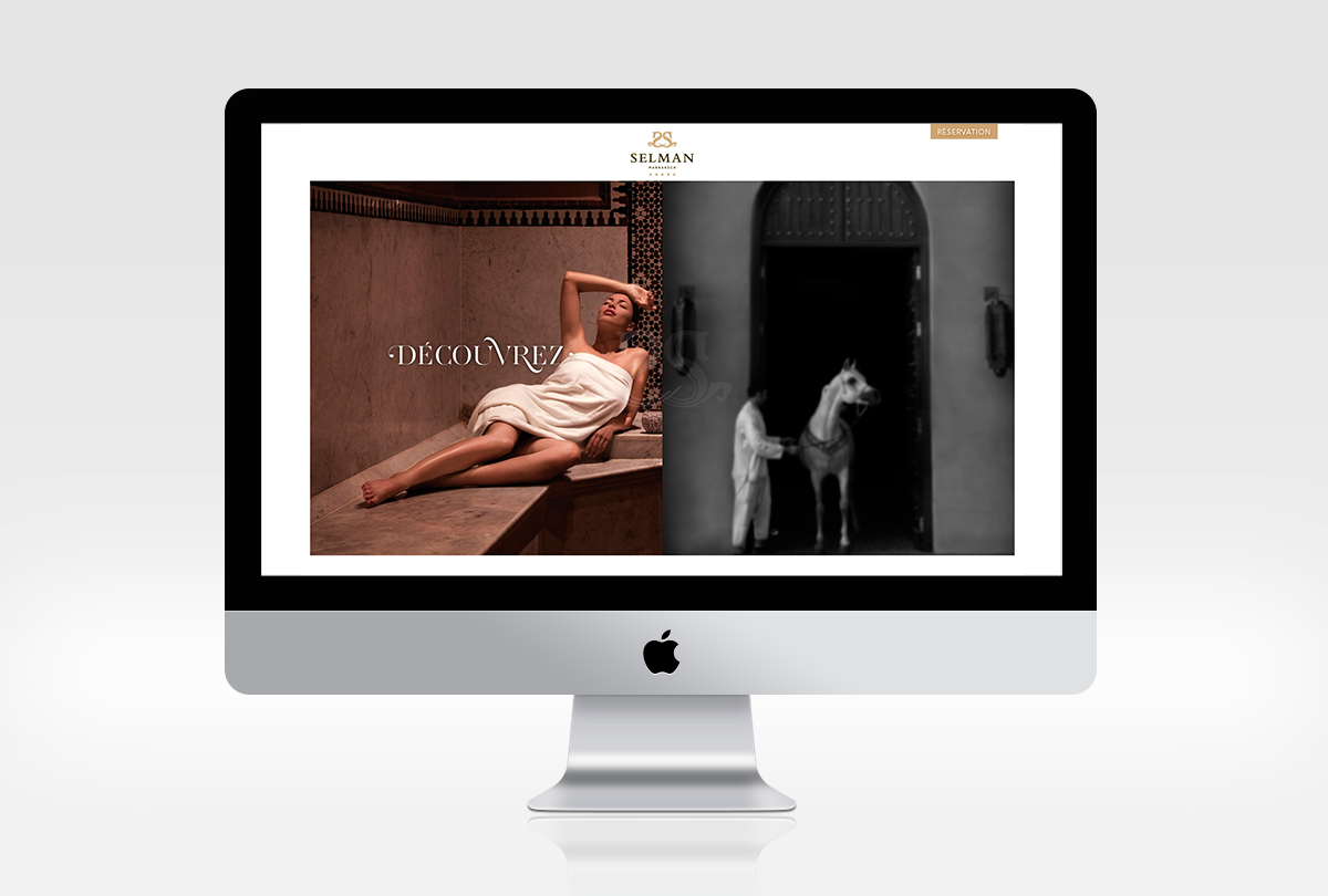 design site web selman marrakech victor paris agence communication luxe