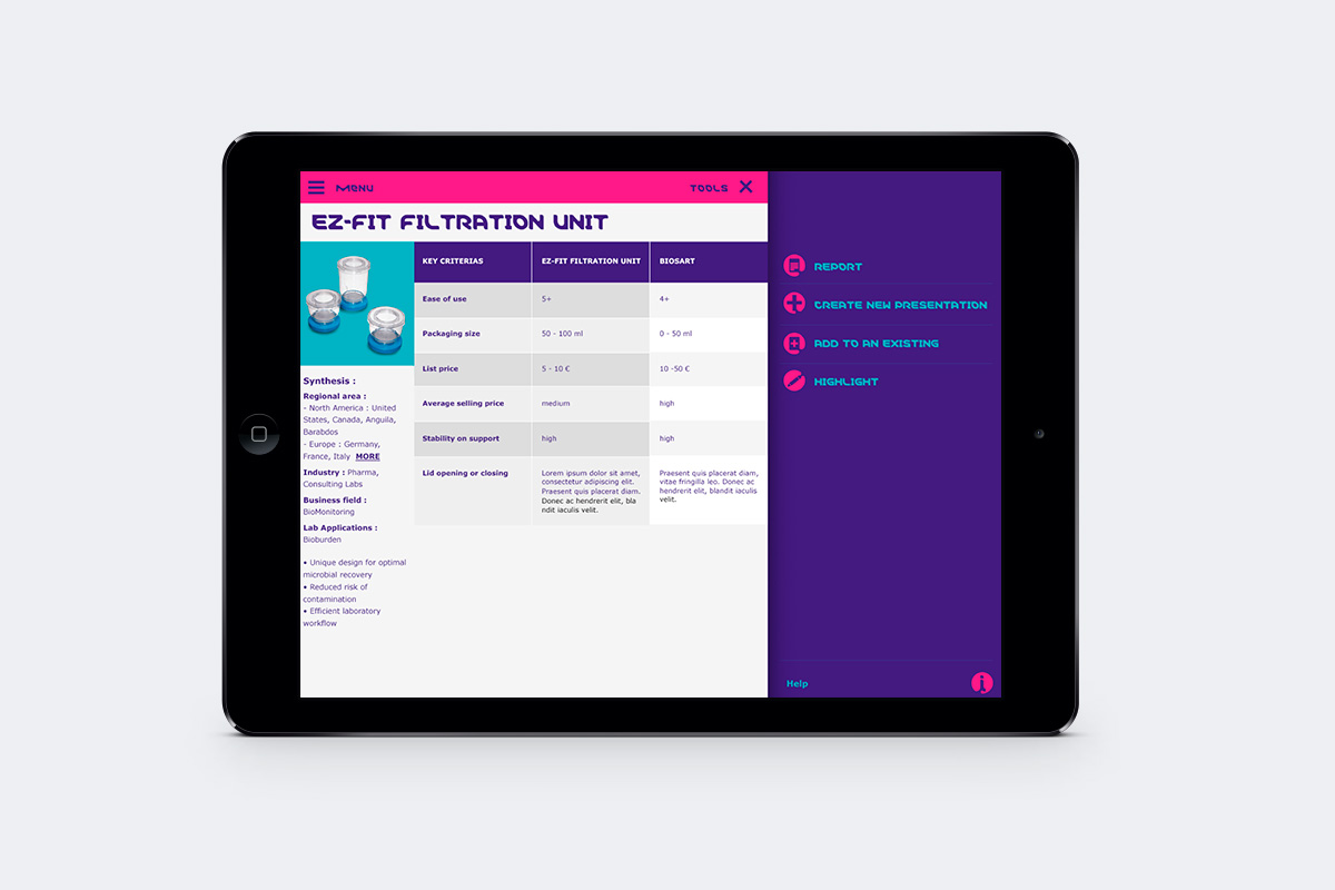 merck application ipad digital victor paris agence communication luxe