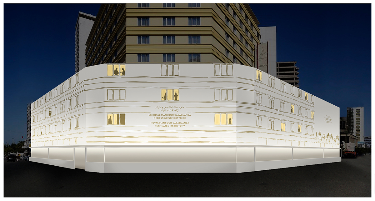 royal mansour casablanca design palissade travaux victor paris agence communication luxe