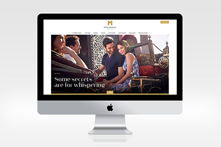 design site web royal mansour victor paris agence communication luxe